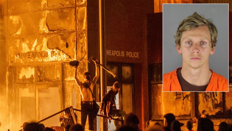 警局整棟燒毀！23歲屁孩縱火犯落網