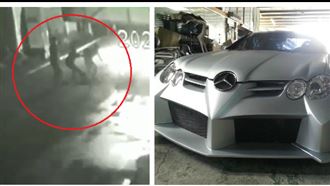 秀千萬超跑約女網友　4煞砍人畫面曝