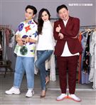 蕭薔、曾國城、凱文老師出席fun衣櫃。（記者邱榮吉/攝影）