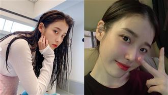 IU販售限量版T恤　設計圖案網笑瘋