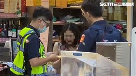 高雄,左營,大火,透天大樓,長髮妹（圖／翻攝畫面）