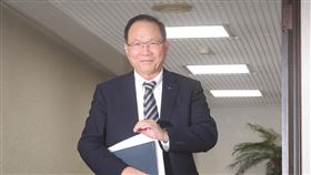 林健男出席長庚董事會長庚醫院5日在台塑大樓召開董事會，補選一名董事人選引發關注。台塑董事長林健男（圖）出席會議。中央社記者裴禛攝　106年12月5日