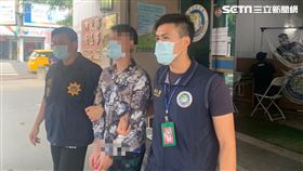 移民署南區高雄專勤隊逮獲偽造證件的范姓移工。（圖／翻攝畫面
）