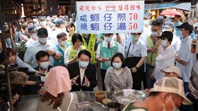 0609蔡英文赴基隆廟口,基隆市府
