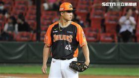 ▲統一獅先發投手施子謙。（圖／記者劉彥池攝影）