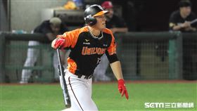 ▲統一獅外野手林安可。（圖／記者劉彥池攝影）