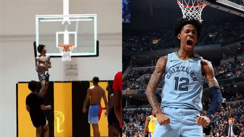 NBA／好會飛！準新人王秀齊框暴扣