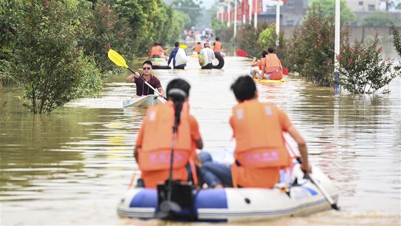 中國汛期來臨　南方多地水災