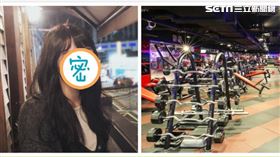 world gym 正妹 (圖/翻攝畫面)