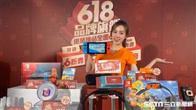 蝦皮年中慶。（圖／記者馮珮汶攝）