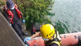 日月潭,水社碼頭,浮屍,失蹤（圖／翻攝畫面）
