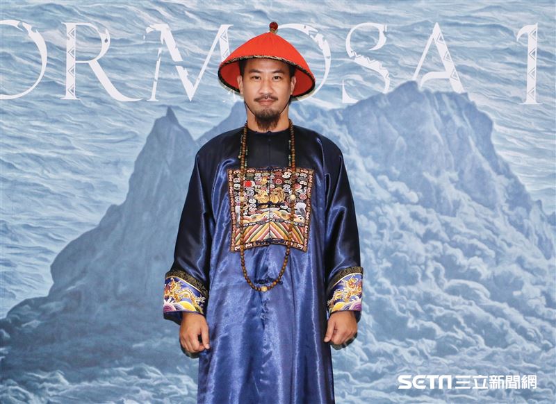 公視史詩級旗艦戲劇《斯卡羅》演員查馬克・法拉屋樂、温貞菱、法比歐、周厚安、黃健瑋及黃遠出席定名記者會。（圖／記者林聖凱攝影）