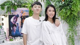 《無主之子》演員蔡承翰、郭雅茹上梵緯老師節目學包肉粽（民視提供）