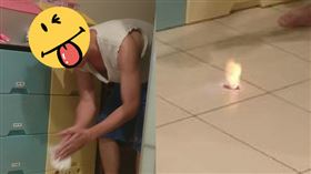 燒焦味,蟑螂,酒精,火烤(翻攝自 爆怨公社)