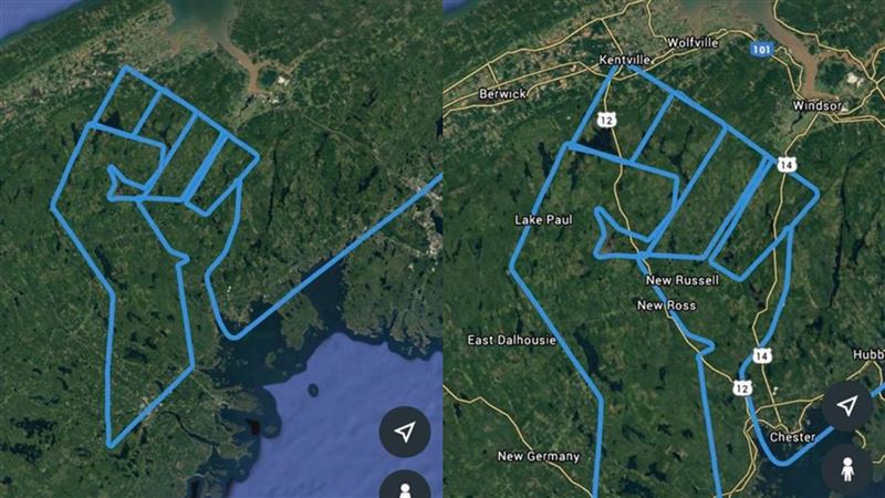 男開飛機530公里　畫出人民的法槌