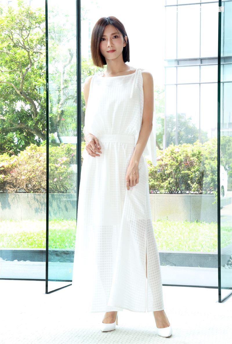 「我的青春沒在怕」演員蔡黃汝。（記者邱榮吉/攝影）