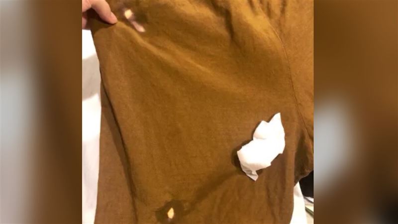 褲子洗完驚見詭異3白點　她崩潰求解