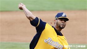▲中信兄弟投手Esmil Rogers（羅傑斯）。（圖／記者林聖凱攝影）