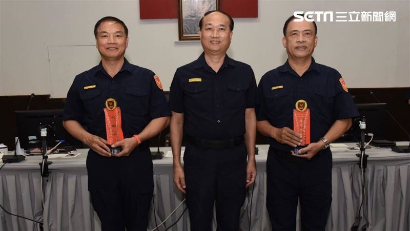 花縣警局表揚模範警　為實現幸福打拼