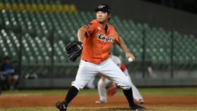 ▲韓火鷹左投金範洙。（圖／中華職棒提供）