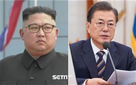 金正恩 文在寅（圖／資料照）