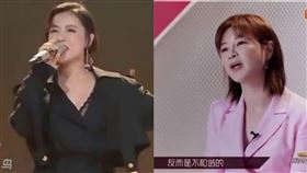 （圖／翻攝自微博）中國,乘風破浪的姐姐,丁噹,低分,杜華