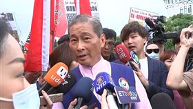 統促黨總裁,白狼張安樂,凱道,受訪