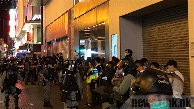 香港612衝突週年　警方拘捕43人