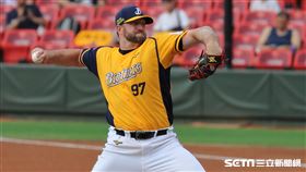 ▲中信兄弟先發投手萊福力。（圖／記者劉彥池攝影）