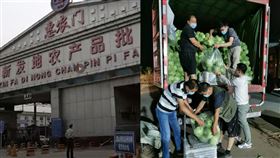 北京市場爆疫情！他揭菜販早跑去別處賣…陸網崩潰喊完蛋了。（圖／翻攝自微博）