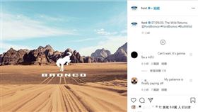 ▲Ford Bronco（圖／翻攝自Ford IG）