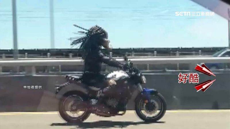 宜蘭驚見終極戰士　民眾笑：拍續集？
