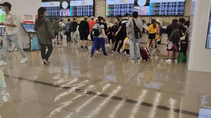 中部雨彈狂炸！台中車站大里多處淹水