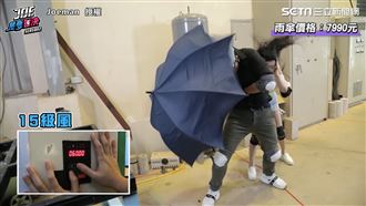 奢華VS平價　七千元傘強抵15級風