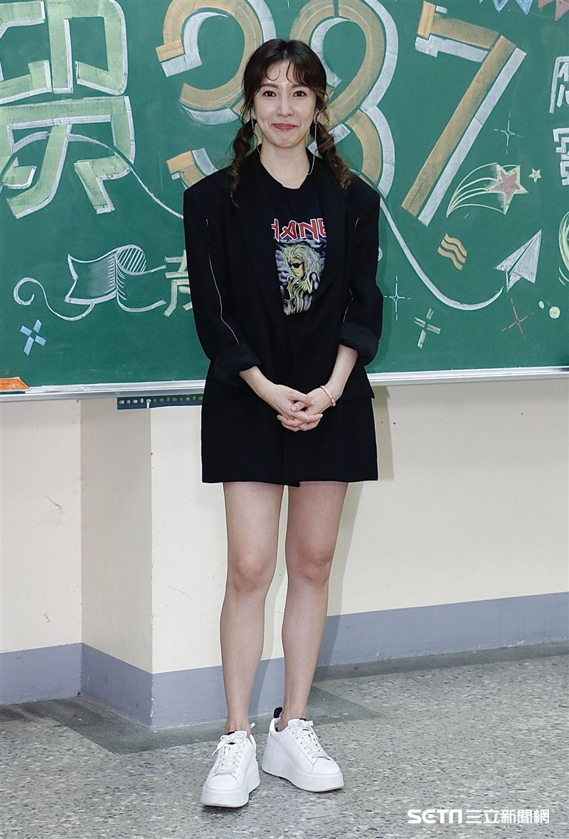 楊謹華錄製黃子佼主持的《一個都不能少》，許茹芸驚喜現身助陣。（圖／記者林聖凱攝影）