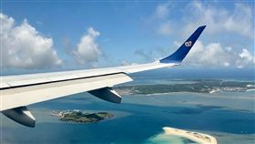 林先生今天搭機快閃澎湖。（圖／林先生提供）