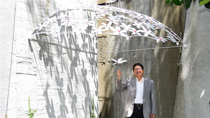 出站30秒就有亮點　縣長也搶當網帥