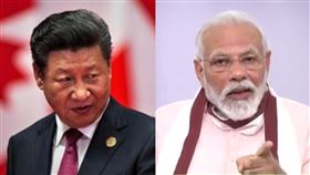 習近平、印度總理莫迪