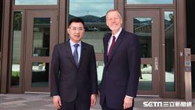 江啟臣,AIT,兩岸論述,美國,酈英傑（圖／國民黨提供）