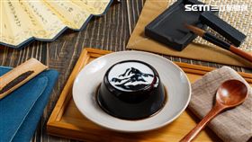 故宮,國立故宮博物院,黑丸嫩仙草,墨戲仙草,山水畫,仙草凍
圖／故宮提供                                                                                                                                                 