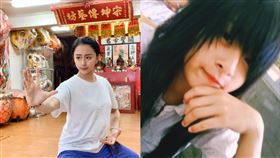  ▼▲（圖／翻攝自臉書）影片截圖擁有清秀大眼的方韻晴，在節目《台灣亮起來》中透露以前的自己曾因為加入陣頭，