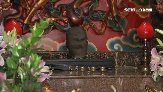 巴頭「人面石」丟池子　回家手痛3天