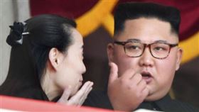 ▲金與正與金正恩。（圖／翻攝自推特）