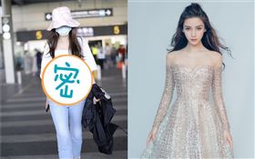 Angelababy露肚裝炸出馬甲線。（圖／翻攝自微博）