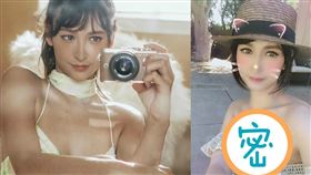 莉亞迪桑一襲低胸洋裝酥胸湧現。（圖／翻攝自莉亞迪桑IG）