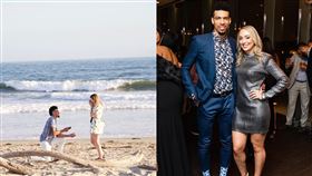 NBA／海邊求婚　格林超正女友點頭
NBA,洛杉磯湖人,Danny Green,求婚,海邊,Blair Bashen
翻攝自Danny Green IG
