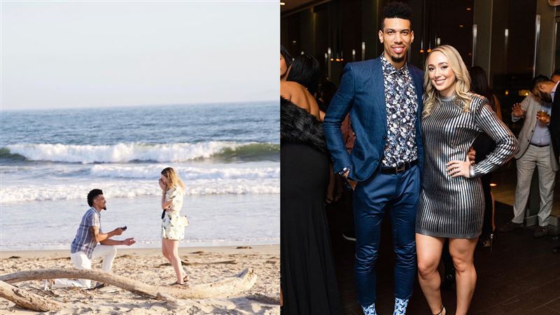 NBA／海邊求婚　格林超正女友點頭