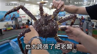 超狂釣場 ！最大獎「萬元帝王蟹」