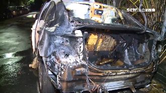 電動車停堤外便道　凌晨竟突起火燒毀