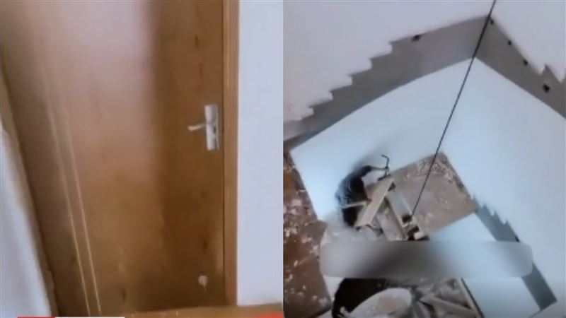 5樓男趕上班一開門：我的樓梯呢？